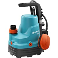 Gardena Bomba sumergible de aguas limpias Classic 7000-C- caudal 7000 l-h- silenciosa y sin mantenimiento- interruptor…